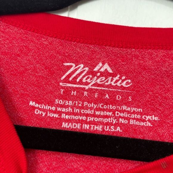 Majestic Red St.Louis Cardinals Baseball  Tee NWT Size Large - Picture 2 of 4